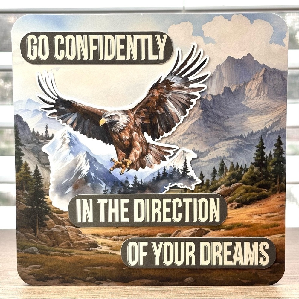 Handmade Encouragement Greeting Card